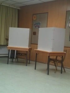 Wahlkabinen